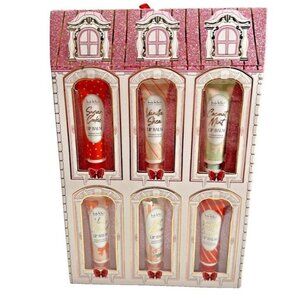 Nicole Miller Assorted Lip Balm (6) Pink Holiday Gift Set Hydrating Moisturizing